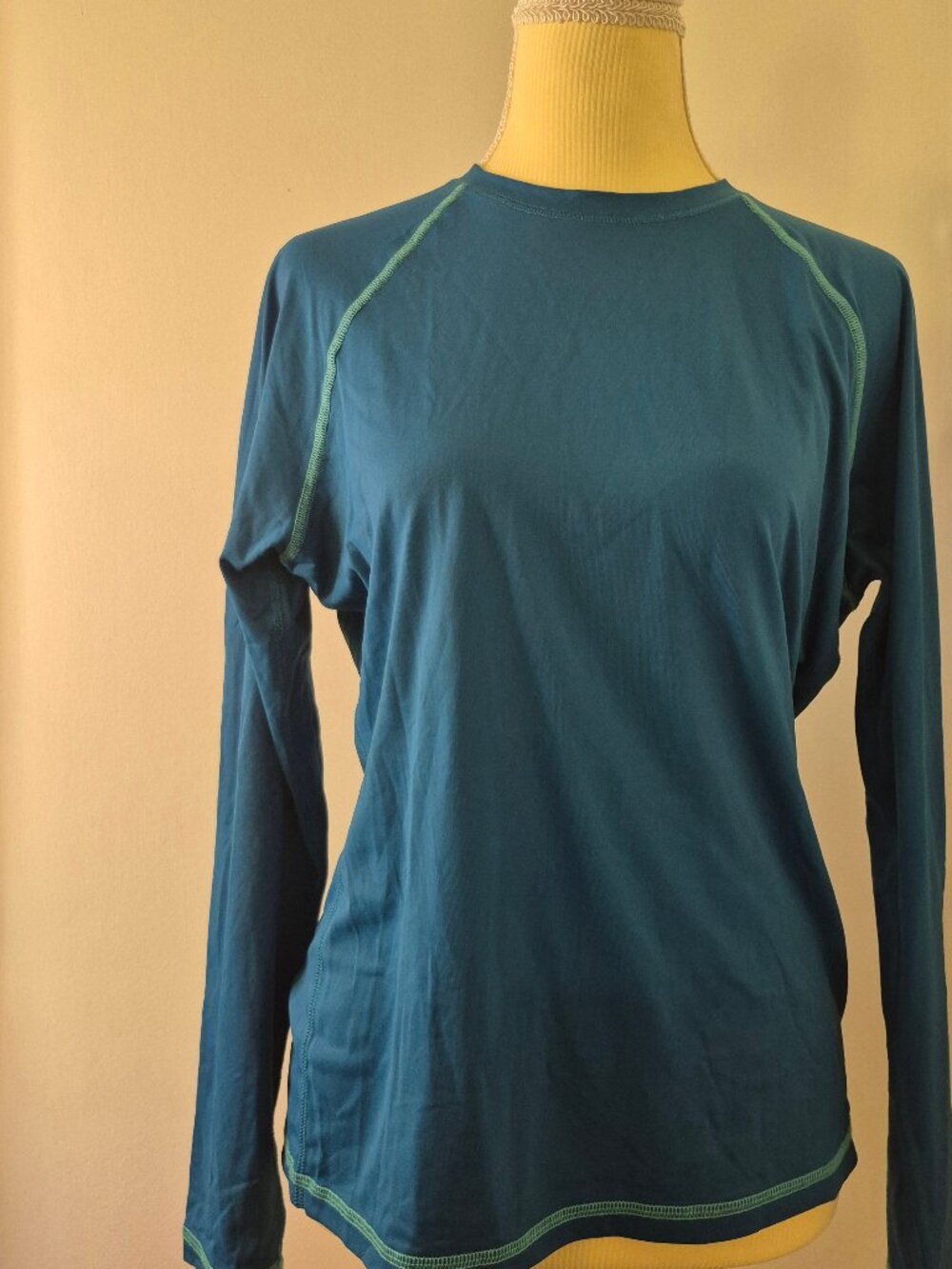 J. Crew Women M Long Sleeve Sun Shirt Rash Guard Swim Fishing Utility Gorpcore